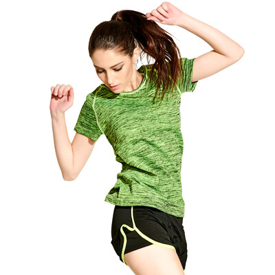

Qu Mu sports shock three-piece underwear gather bra comfortable shorts casual jacket sports yoga suit QM7627-1 gray green