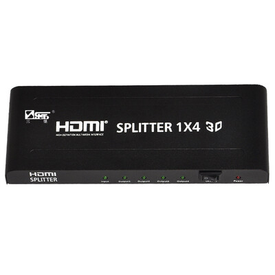 

Sanbao (Sanbao) VGA-H302 HDMI Дозатор 1 разделен на две опоры 2 видеосигнала Усилитель разветвитель 1080P (без кабеля)