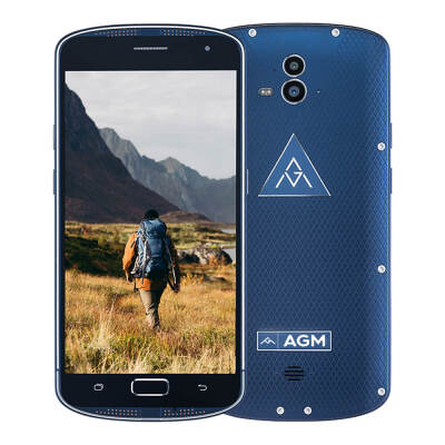 

AGM X1 IP68 Waterproof 4+64GB 4G/LTE Qualcomm MSM8952 Android 5.1 Mobile Phone