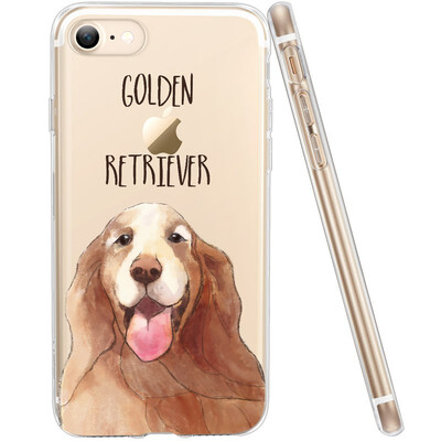

ESR iPhone7 phone shell protective cover Apple 7 phone shell mobile phone sets of silicone transparent anti-drop soft shells what series - gentle golden hair