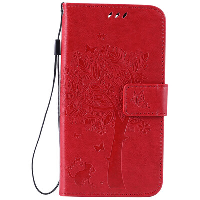 

Red Tree Design Кожа PU откидной крышки Кошелек Карты Держатель чехол для LG K7