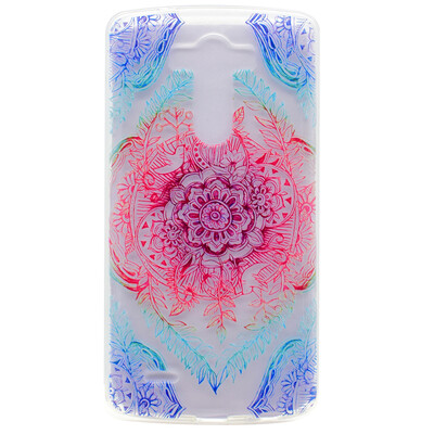 

Magic flower Pattern Soft Thin TPU Rubber Silicone Gel Case Cover for LG G4
