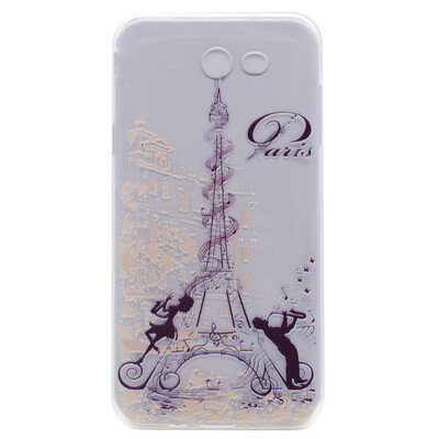 

Music tower Pattern Soft Thin TPU Rubber Silicone Gel Case Cover for SAMSUNG Galaxy J7 2017J710