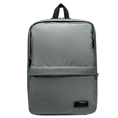 

Sunflower Samsonite simple shoulder bag business casual water splashing 15-inch large-capacity backpack computer bag AQ2 38002 light gray
