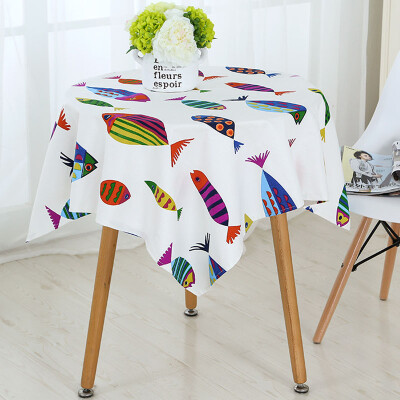 

Green reed cotton linen tablecloth tablecloth coffee table cloth children play 130 * 180cm 1 installed