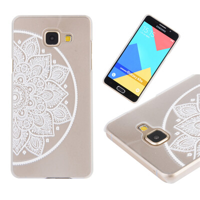 

Flower of semicircle Pattern Soft Thin TPU Rubber Silicone Gel Case Cover for Samsung Galaxy A5 2016/A510
