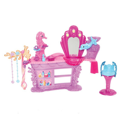 

Barbie doll girl birthday gift puzzle DIY toy Barbie shiny hairdressing suit CLG18