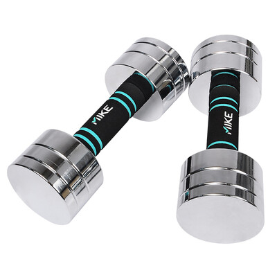 

MIKE home fitness dumbbell practicing arm muscle plating pure steel adjustable small bell