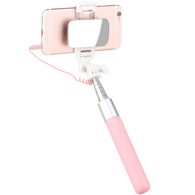 

Freeson large mirror-controlled self-timer mini-rearview mirror self-timer artifact Apple Huawei oppo vivo&other mobile phone general pink