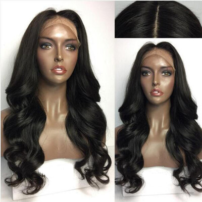 

Wavy Lace Front Wig Human Hair Brazilian Hair Glueless Lace Front Human Hair Wigs With Baby Hair For Black Women