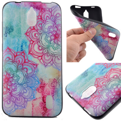 

Colorful Pattern Soft Thin TPU Rubber Silicone Gel Case Cover for HUAWEI Y625