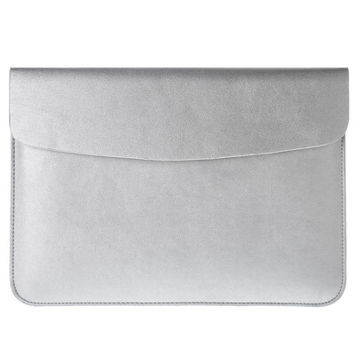 

Fashow Fashion Laptop Bag Apple MacBook pro Retina154 &quotCloak Leather Case Case Apple Silver