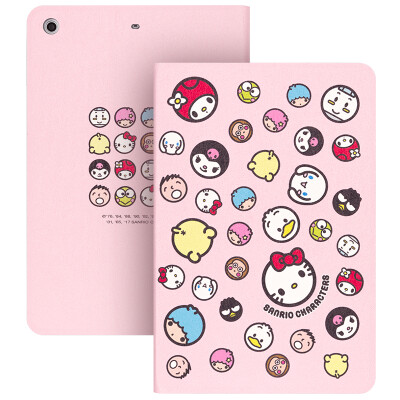 

Плюс отличный новая серия Hello Kitty IPad 9,7 Yingcun защитного чехла / мультфильм защитной оболочки кобура умной заторможенность невинность Katie