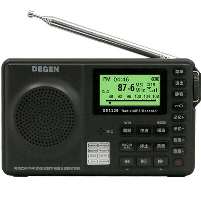

Dejin (DEGEN) DE1129 стерео полнодиапазонный радиоприемник MP3-плеер цифровой аудиоэкзамен вступительный экзамен четыре или шесть прослушивания записи перо