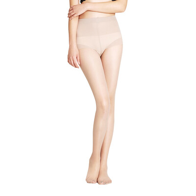 

[Jingdong supermarket] Langsha large wide-width stockings 4 pairs of women thin section double crotch core silk pantyhose black uniform