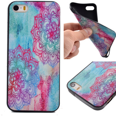 

Colorful Pattern Soft Thin TPU Rubber Silicone Gel Case Cover for IPHONE 5SE