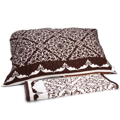 

Matt towel home textiles cotton yarn-dyed jacquard lang honey people pillow towel two brown goods 50 * 80cm 160g /