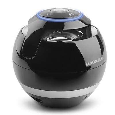 

BAOX BX662 Bluetooth Speaker Computer Small Audio Mini Portable Subwoofer Black