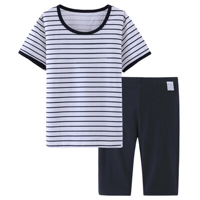 

(KIDS MAM & DAD) children's underwear suit baby boy home service boy pajamas pajamas pants 86204 color bar 140