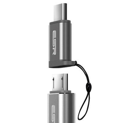 

ESR Micro USB to Type-C Adapter Gray