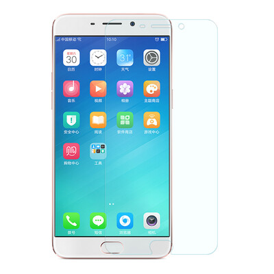 

Легко вставлять OPPO R9 закаленную пленку для мобильного телефона с пленкой высокой четкости, анти-отпечаток пальца для OPPO R9 (артефакт подарочной пленки)