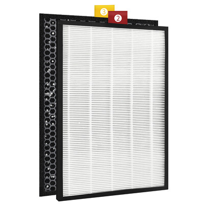 

Alcohol fit Honeywell air purifier filter filter HPF35M1120 + OCF35M6001 suit for Honeywell PAC35M1101W and other black + white