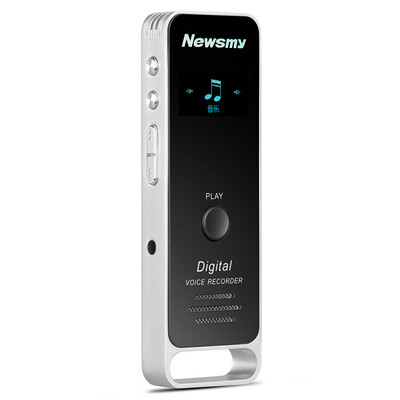 

Newman (Newsmy) RV51 8G черный профессиональный цифровой диктофон PCM без потерь HD аудио шума миниатюрный MP3-плеер