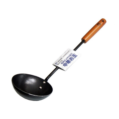 

Jingdong supermarket pearl life imported cooking spoon chef chef fried spoon H-376