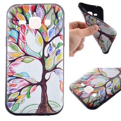 

Life tree Pattern Soft Thin TPU Rubber Silicone Gel Case Cover for Samsung Galaxy J1