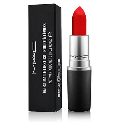 

Matte MAC lipstick 04 RUBY WOO 3g