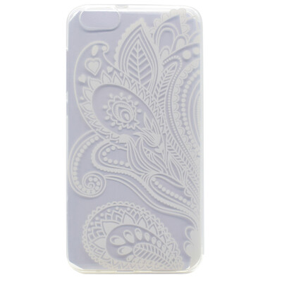 

Half flower Pattern Soft Thin TPU Rubber Silicone Gel Case Cover for Huawei Honor 4XGlory Play 4X