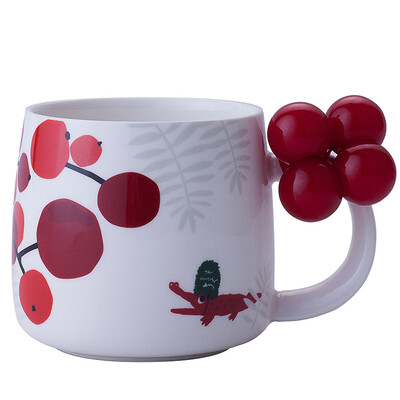 

Coffee House COSTA Ceramic Mug Cup Cup Creative Gift Coffee Cup Fantasy Pearl Bead 355ml