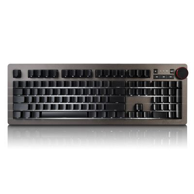 

Black MG (AJAZZ) AK60 sidetap ореол сплава RGB полноцветные зеленой оси механические клавиатуры подсветка игровой ноутбук офис цифровая клавиатура