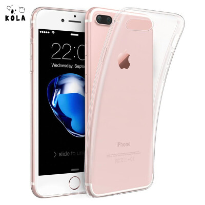 

КОЛА iphone7 Plus мобильного телефона оболочка защитного рукав яблоко 7 Plus черный корпус сопротивление падения