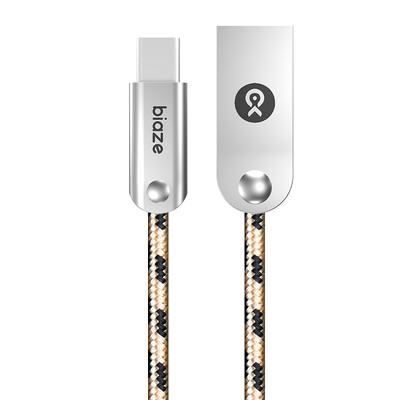 

BIAZE K13 Type-C Кабель для передачи данных и зарядки 1,2м золотой