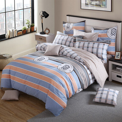 

(Dohia) Комплект постельного белья Хлопок Twill Двуспальные кровати 4mu 1.5m Bed Mocha Manor 200 × 230 см