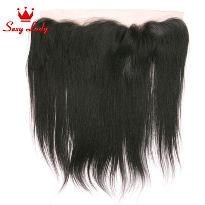 

Peruvian Straight Lace Frontal Closure 13*4 Cheap Full Frontal Lace Closure 8A Unprocessed Peruvian Lace Frontal Straight Hair