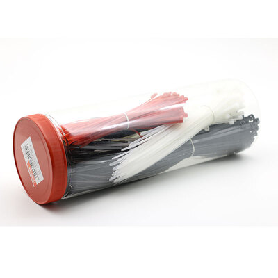 

FUGGERST FORGESTAR TKST500-F1 Nylon Cable Ties Plastic Seal 500 Pieces Cable Tie with Banding