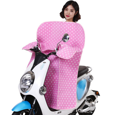 

TUYUE summer electric car wind is sunscreen sun shields protective gloves motorcycle wind is increased battery car ride knee protection waterproof anti-light pink