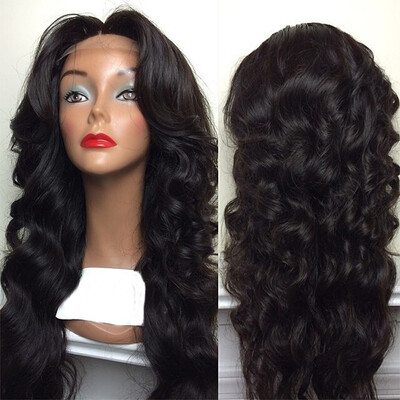 

180% Density Deep Wavy Lace Front Human Hair Wigs Grade 7A Brazilian Wavy Hair Glueless Full Lace Human Hair Wigs Human Lace Wigs