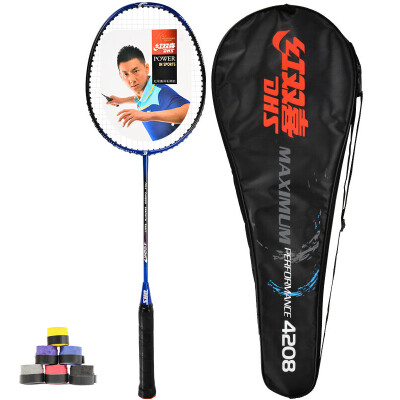 

Double Happiness DHS badminton racket single shot carbon aluminum feather shot 4208 has been threading