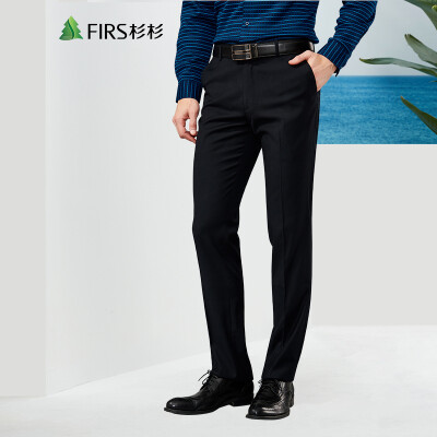 

Shanshan (FIRS) Korean business casual dress pants male male STK36H004-2 black 82