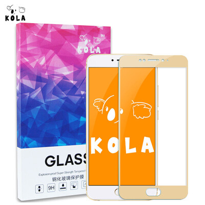 

KOLA Meizu MX6 закаленная пленка для мобильного телефона с полноэкранным покрытием с закаленной стеклянной пленкой для золота Meizu MX6