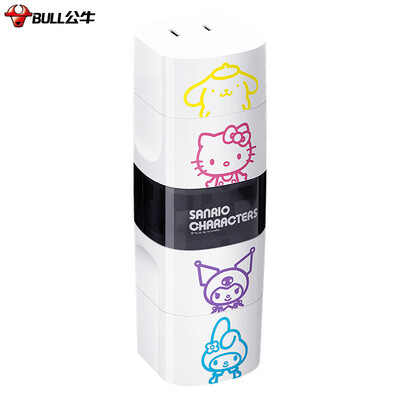 

Bull BULL GN-L07X hello kitty multi-country travel conversion socket converter plug-in board row row row for more than 200 countries&regions