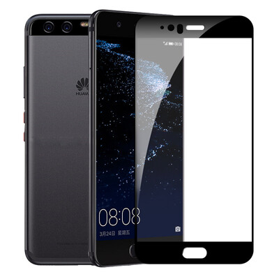 

LANXESS Huawei p10 закаленная пленка p10 плюс полноэкранная закаленная пленка с высоким разрешением взрывозащищенный мобильный телефон защитная пленка для пленки (5,1-дюймовый черный)