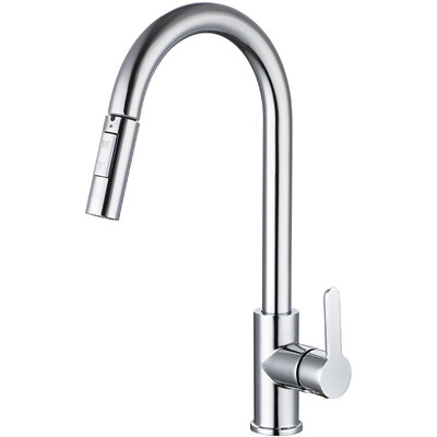 

MEJUE Z-1120 pull-type faucet whole copper main hot&cold vegetable basin sink kitchen faucet