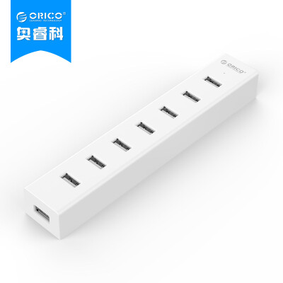 

ORICO H7013-U2 USB Splitter 7-Port Expansion HUB Hub Apple Notebook / Tablet PC for 0.3m White