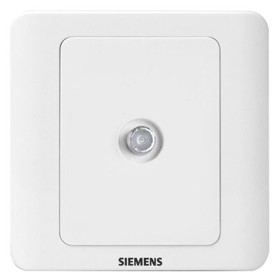 

Siemens (SIEMENS) 5TG01261CC1 switch socket vision broadband TV a branch socket (elegant white