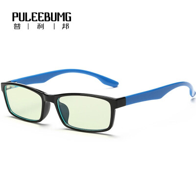 

PuLeeBumG full frame radiation glasses men and women retro glasses frame goggles light flat glasses frames P8102