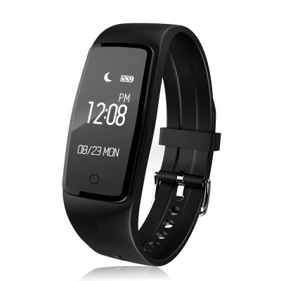 

Makibes S1 Bluetooth 4.0 Heart Rate Monitor Smartband Call Reminder Remote Camera Fitness Tracker for iOS Android